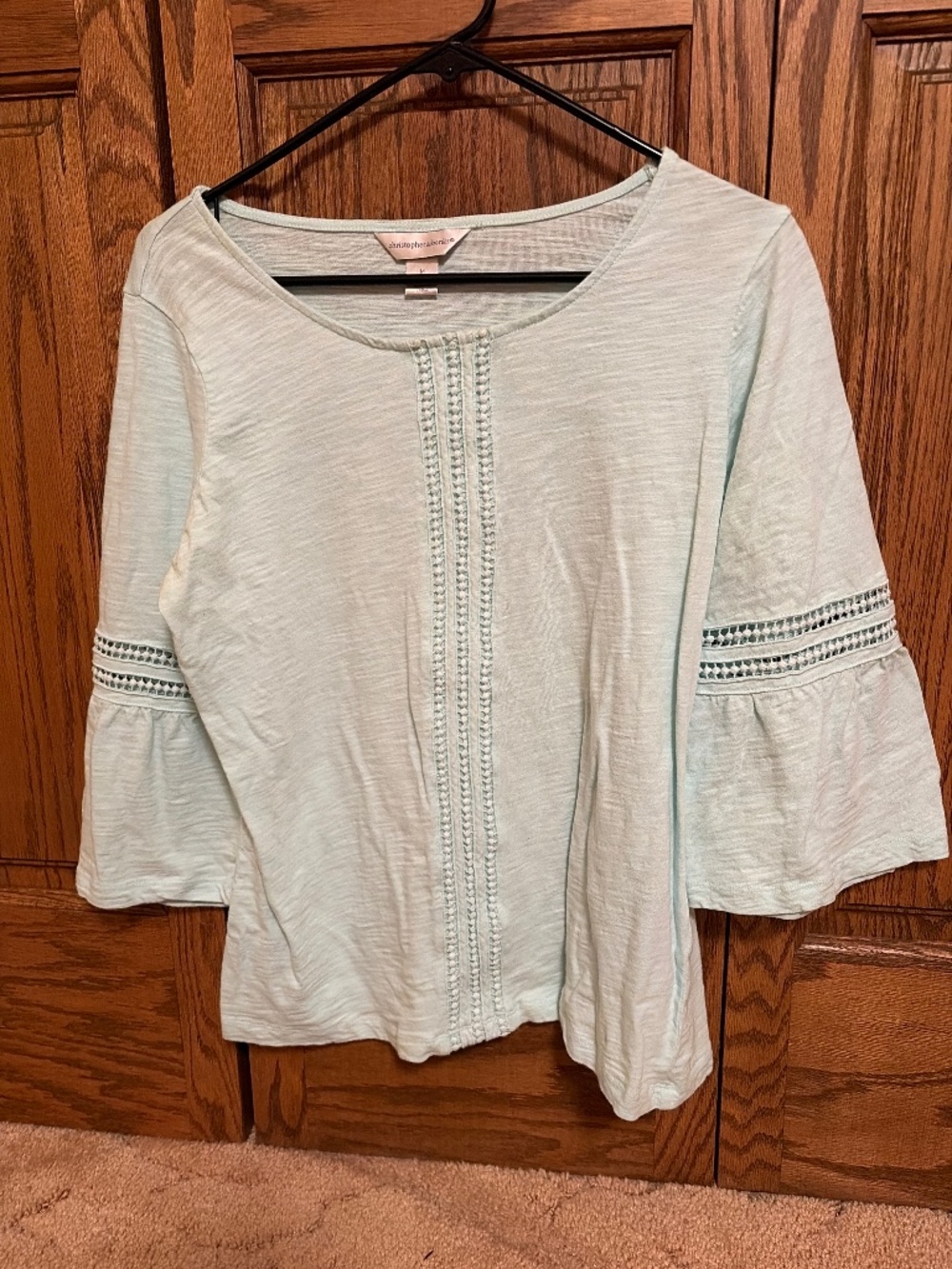 Light mint green comfy top